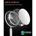 thumbnail image 4 of Vanity Mirror with Lights, LASTAR Rechargeable LED Makeup Mirror with 3X Magnifier and 5500K Dimming, Matte Frosted, 4 of 8
