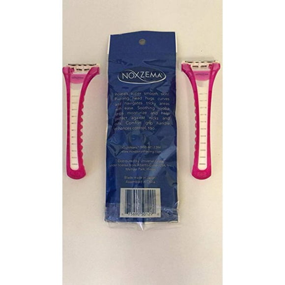 Noxzema Rasoir Jetable Ultra Sensible Triple Lame 2 Unités (Lot de 6)