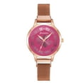 thumbnail image 1 of Montre Femme Mode Horloge Acier Inoxydable Décontractée Robe Poignet Cristal, 1 of 9
