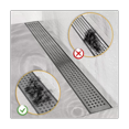thumbnail image 4 of 2Pcs Cutable Shower Drain Collector, Disposable Shower Drain Sticker, Easy to Paste, Suitable for Bathroom, Bathtub, 4 of 7