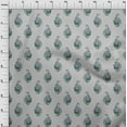 thumbnail image 3 of oneOone Cotton Flex Fabric Leaves & Floral Block Print Fabric By Yard 40 Inch Wide, 3 of 4