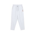 thumbnail image 6 of Ltctricy Women's Capri Pants with Pockets Tapered Casual Drawstring Lounge Pants Buttons Travel Beach Pants(White,X-Large), 6 of 7