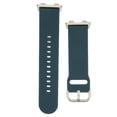 thumbnail image 1 of Correas de liberación rápida de silicona suave para Oppo Watch 2 46 mm Correa de reloj de silicona ajustable Azul oscuro, 1 of 14