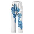 thumbnail image 4 of WILLBEST Pantalones Casuales para Mujer, Moda de Primavera y Verano, Pantalones Casuales Estampados, Pantalones Casuales con Bolsillos para Comodidad y Estilo Diario. Extra Grande, 4 of 4