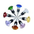 thumbnail image 2 of Opolski Crystal Metal Silicone Leakproof Reusable Wine Stopper Bottle Sealer Cork Plug, 2 of 8
