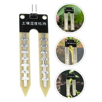 Phenofice Soil Humidity Testing Meter Metal 8Pcs 2.4X0.8X0.3In For Gardening Farmers