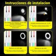 thumbnail image 2 of 2pzs Plafones 14 Led Gel Redondo Camion 4 Funciones 24v., 2 of 7