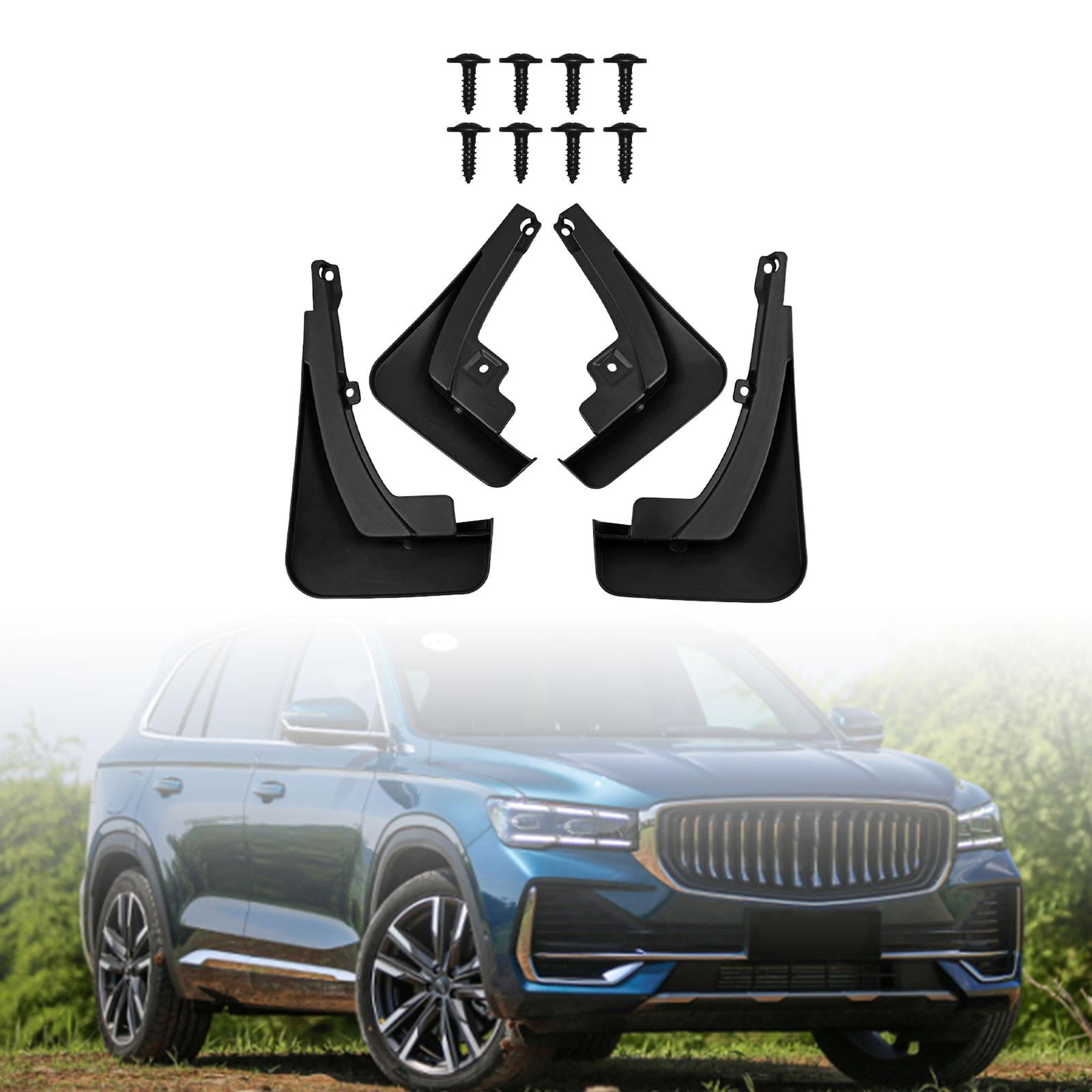 Nishiyuenyi 4x Front and Rear Mud Flaps Mudflaps Mudguard for Geely Monjaro Car Accessories