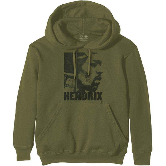 Jimi Hendrix Unisex Pullover Hoodie Sweatshirt Let Me Live (XX-Small)