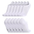 thumbnail image 1 of 6 pares de calcetines finos y cortos de tubo para hombres y mujeres adultos, que absorben el sudor, transpirables, para correr, ocio, calcetines de algodón, calcetines deportivos, 1 of 5