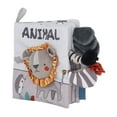 thumbnail image 2 of Baby Cloth Books, Baby Soft Cloth Book Early Learning 3D  for Home Lion,Elephant, 2 of 7