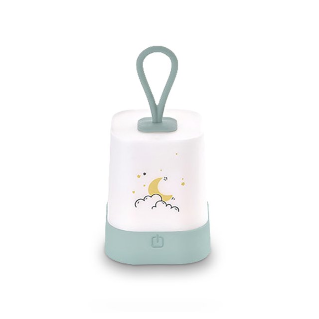 Kearding Luz de noche recargable, decoración LED para dormitorio, mesita de noche, lámpara de para dormir de emergencia, iluminación colgante Electrodomésticos Verde Kearding HA063536-01
