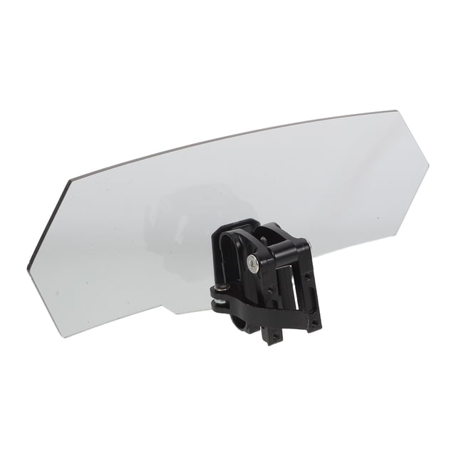 SOPOTUTU Heightened Adjustable Motorcycle Windshield Spoiler Clip-on Deflector Wind Screen Protector