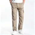 thumbnail image 2 of Men Field Multi Utility Pants Regular Reinforced Stretch 6 Pocket All Terrain Cargo Pants S-XL, 2 of 10