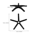thumbnail image 2 of TEHAUX 1Pack Stable and Black Nylon Office Chair Base for Home Office Use, 2 of 8