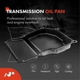 thumbnail image 2 of A-Premium Transmission Oil Pan with Drain Plug & Gasket Compatible with Volkswagen Jetta 2005-2016, Passat 2012-2016, Golf 2010-2018, 6-Speed Automatic Transmission, 2 of 8