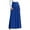 Blue, variant on JNGSA Cute Skirts for Women, Womens Pleated A-Line Plus Size Skirt High Waisted Swing Midi Skirt with Pocket