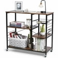 thumbnail image 2 of Yardi Yard Rolling Industrial Kitchen Baker’s Storage Shelf, Bakers Rack Kitchen Storage Shelf for Spices, Pots, and Pans, 2 of 8