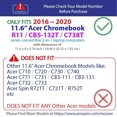 thumbnail image 2 of Ipearl Mcover Hard Shell Case For 11.6 Acer Chromebook R11 Cb5-132t / C738t Seri, 2 of 6