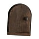 thumbnail image 2 of Cubierta de toma de corriente de puerta de madera, decoración del hogar, panel de enchufe decorativo a prueba de polvo, placa de pared Marrón oscuro, 2 of 8