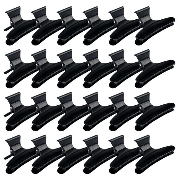 Hair Clips for Styling Sectioning,Hair Claw Clips Clamps,Big Butterfly Hair Clips for Styling Sectioning Hair Salon Hairdressing Hair Coloring Hair Cutting Clips (Black)