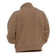 thumbnail image 6 of Dqueduo Men's Fashion Sweatshirt, Solid Long Sleeve Turndown Collar Casual Zipper Top Sweatshirt, Regular Length Men's Sweatshirt, 6 of 6