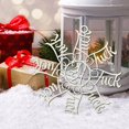 thumbnail image 4 of Navidad 2021, Adornos Colgantes De Madera Para Navidad, Decoración De Árbol De Navidad Para Colgar En Puertas Y Ventanas Minnieouse HA040433-02, 4 of 6