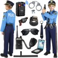thumbnail image 1 of Disfraz de policía Lucio para niños de oficial de policía con accesorios, 1 of 7