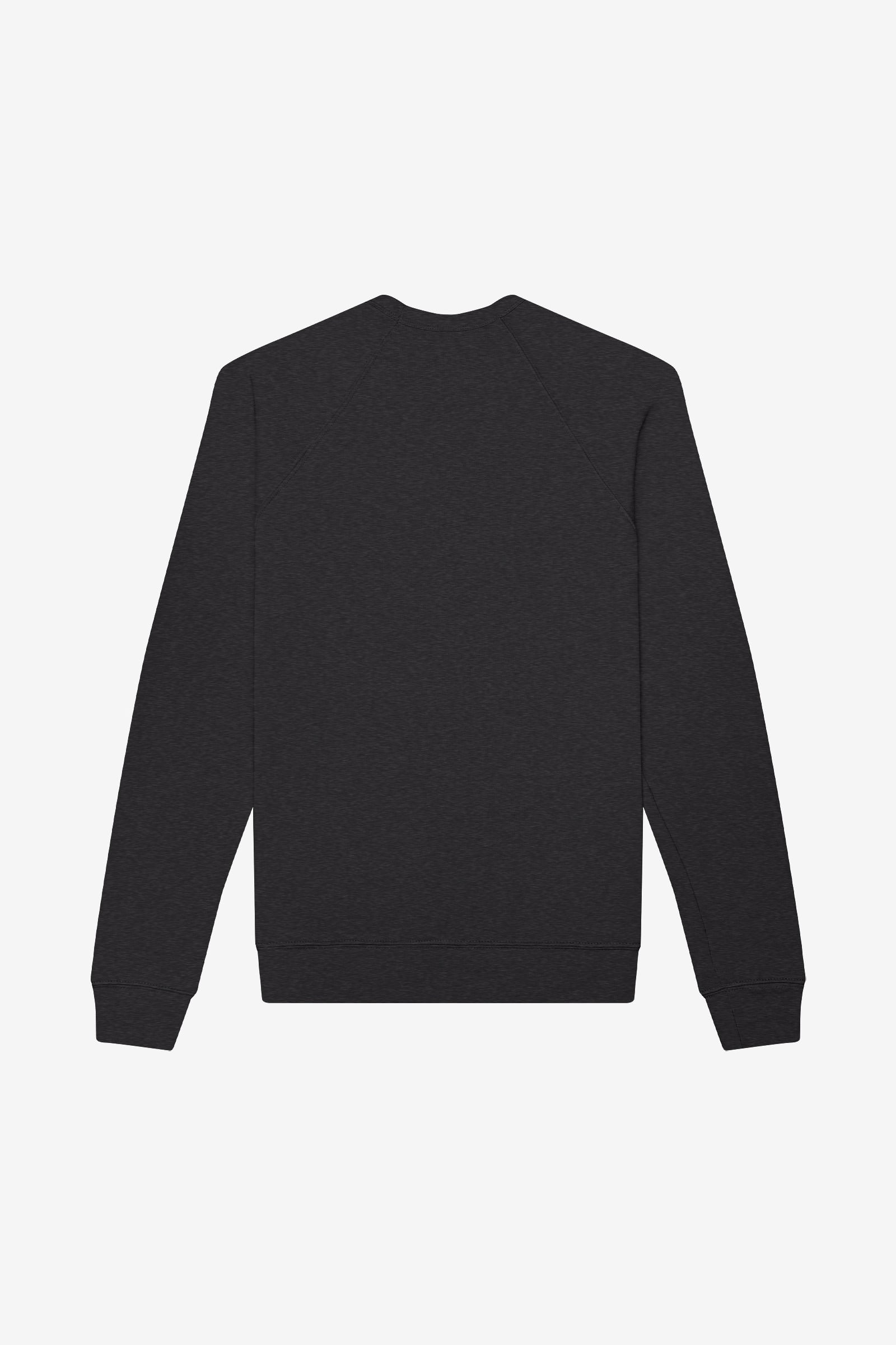 BELLA+CANVAS Adult Crew Neck Personalized Sweatshirt, Create your own Designs, Dark Grey Heather, Medium, Unisex