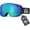 Stealth Ice Blue, variant on Wildhorn Pipeline Ski Goggles Men Women OTG Anti-FogScratch Snowboard Goggles-US Ski Team Official Supplier-100% UV Swap Lens