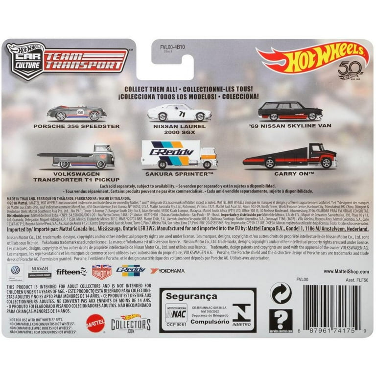 Hot Wheels Team Transport '69 Nissan Skyline Van/Carry On #3