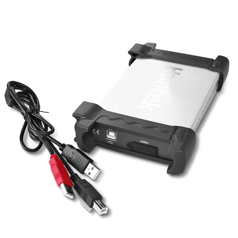 Hantek 6022BL USB-Oszilloskop – 2 Analog + 16 Logikkanäle, 20 MHz, 48 MSa/s, PC-basiert, Tragbar Hantek 6022BL USB-Oszilloskop – 2 Analog + 16 Logikkanäle, 20 MHz, 48 MSa/s, PC-basiert, Tragbar