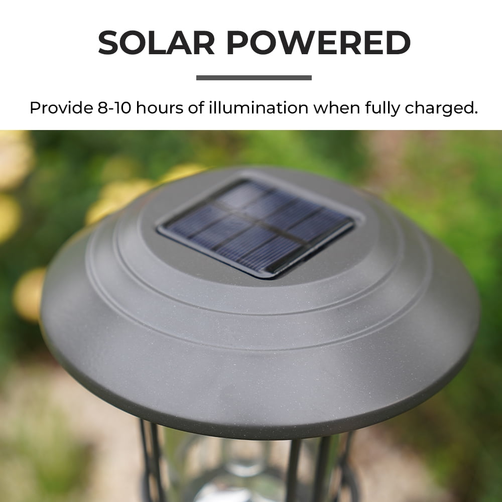 Grand Patio Outdoor 5-Piece Solar LED Pathway Light