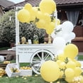 thumbnail image 3 of TETOU 129Pcs Pastel Yellow Balloon, Pastel Yellow Balloons, Different Sizes 18/12/10/5 Inch Party Balloon Kit for Birthday Party Graduation Baby Shower Wedding Balloon Decoration - Pastel Yellow, 3 of 7