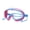 Blue pink transparen, variant on Swim Goggles Wide View Frogs Swimming Glasses With Earplugs And Nose Clip for Teen Age 3-16