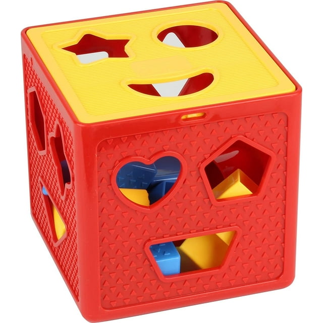 ISTAR Plastic Baby Blocks Shape Sorter Toys Intelligence Learning Box Preschool Kids