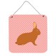 thumbnail image 1 of "Treasures Pink Rex Check Metal Print, 6"" H x 6"" W" Caroline's Treasures BB7969DS66, 1 of 1