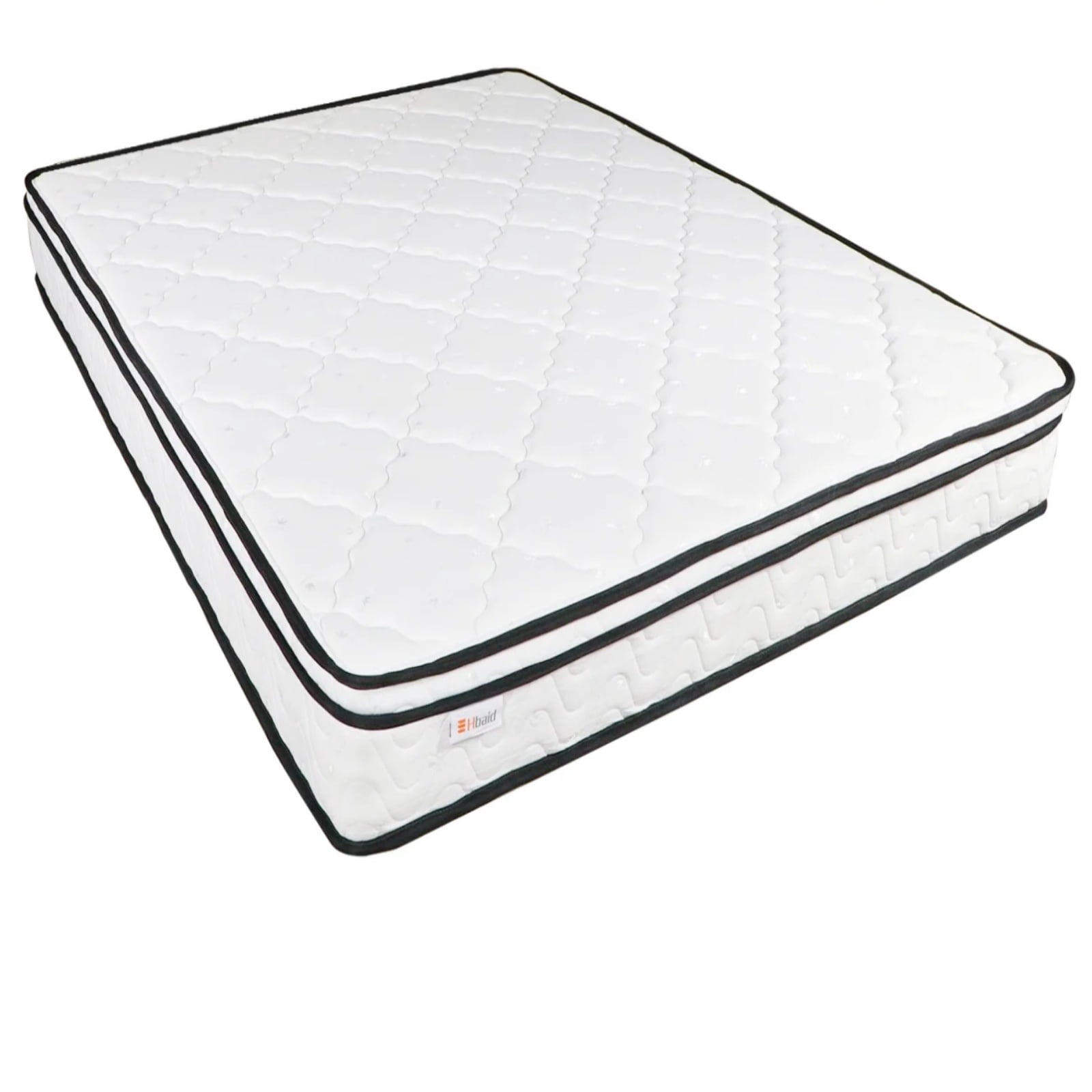 BMMB 10 inch Memory Foam Mattress, Medium-Firm Feel, Innerspring Hybrid Mattress, Twin, Adult