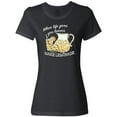 thumbnail image 3 of Inktastic When Life Gives You Lemons, Make Lemonade Women's T-Shirt, 3 of 5