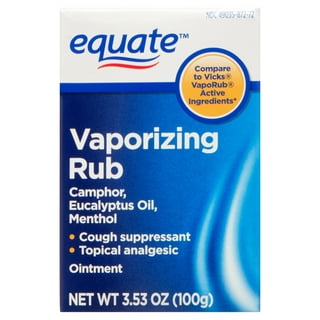 Vicks VapoRub Advanced Plus Cough Suppressant Topical Chest Rub, Analgesic  Ointment 2.82oz
