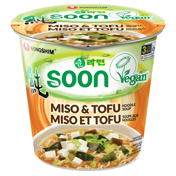 Soon Miso et Tofu en Tasse SOON MISO ET TOFU