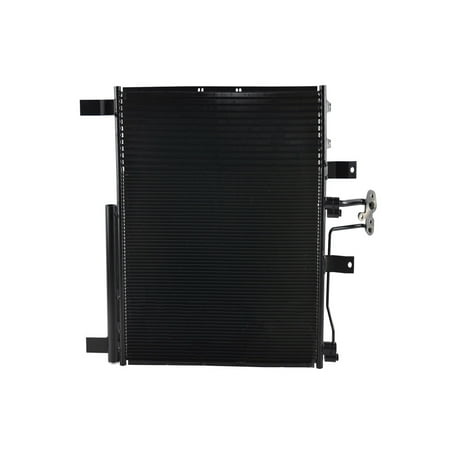 For Ram 1500 Classic 2019 2020 2021 A/C Condenser | Front | 4.7L/5.7L | 0.63 Inches Core Thickness | With Transmission Oil Cooler | With Parallel Flow Condenser | CH3030259 | 68590696AA, 68092725AE