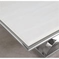thumbnail image 2 of Pemberly Row Silver Faux Marble Pedestal Dining Table (Seats 6), 2 of 3