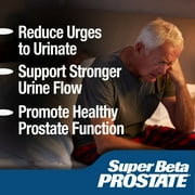 (2 pack) Super Beta Prostate, Recommended Prostate Supplement for Men, Reduce Bathroom Trips Night, Promote Sleep & Bladder Emptying, Beta Sitosterol, 60 Count, Softgels