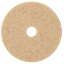 3M 3500 Burnishing Pad, 20 In, Tan, PK 5