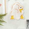 thumbnail image 4 of SSZMDLB Kitchen Hand Towel with Goose Pattern, Coral Fleece Hanging Towel, Soft Absorbent Hand Towel for Kitchen, Decorative Dish Drying Towel, Quick Dry Hand Towel, 4 of 6