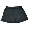 thumbnail image 3 of snowsong Womens Workout Shorts,2024 New Women's Solid Loose Cotton Tie Sports Fitness Yoga Running Fitness Peplum Shorts,Summer Clothes,Casual Shorts,Stretch Shorts, Black S, 3 of 6