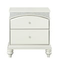 thumbnail image 2 of 2 Nightstand With Platinum Exterior - Provide Ample Storage For Bedroom Elegant Color An Exquisite, 2 of 4