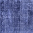 thumbnail image 1 of Ahgly Company Machine Washable Indoor Square Oriental Blue Industrial Area Rugs, 4' Square, 1 of 4