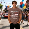 thumbnail image 2 of JAJAHO 4Th Of July T Shirts For Men Short Sleeve Crew Neck We The People Tees 1776-2026 Celebrate America's 250Th Anniversary Top, 2 of 5
